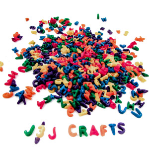 Coloured Alphabet Noodles