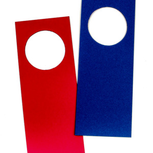 Cardboard Door Hangers