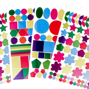 Assorted Sticker Shapes /720